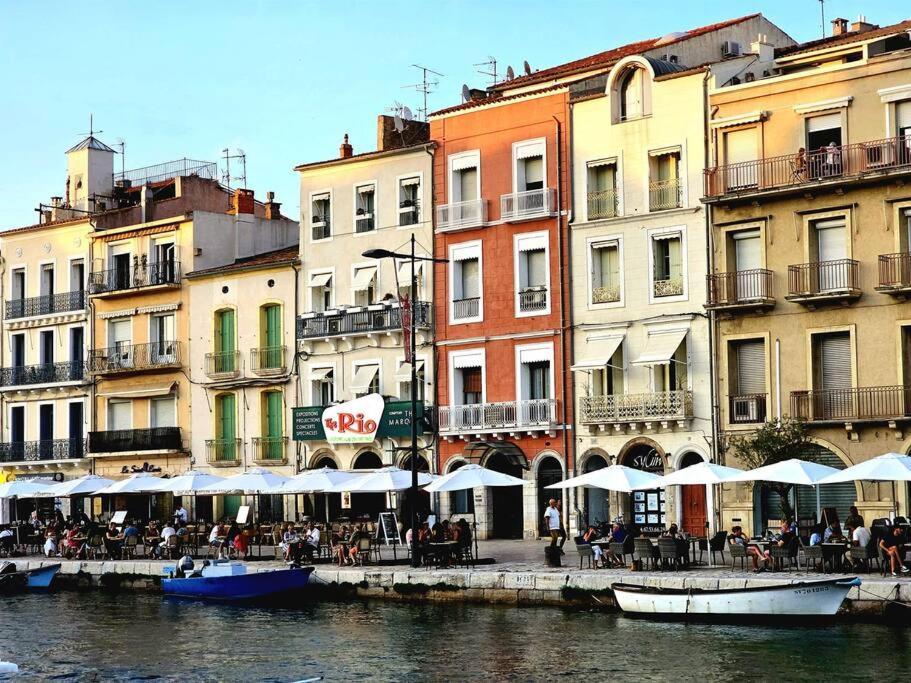 Le Calme A Deux Pas Du Port De Sete Apartment Exterior foto